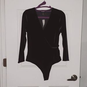 NWT Banana Republic Velour Bodysuit